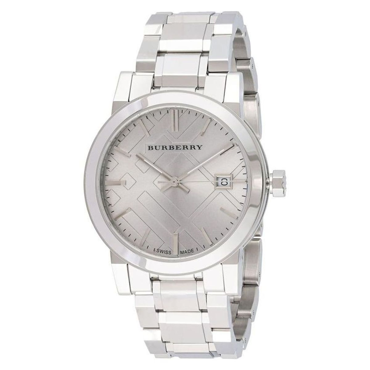BURBERRY - Reloj Burberry Unisex Classic Bu9035 Plateado