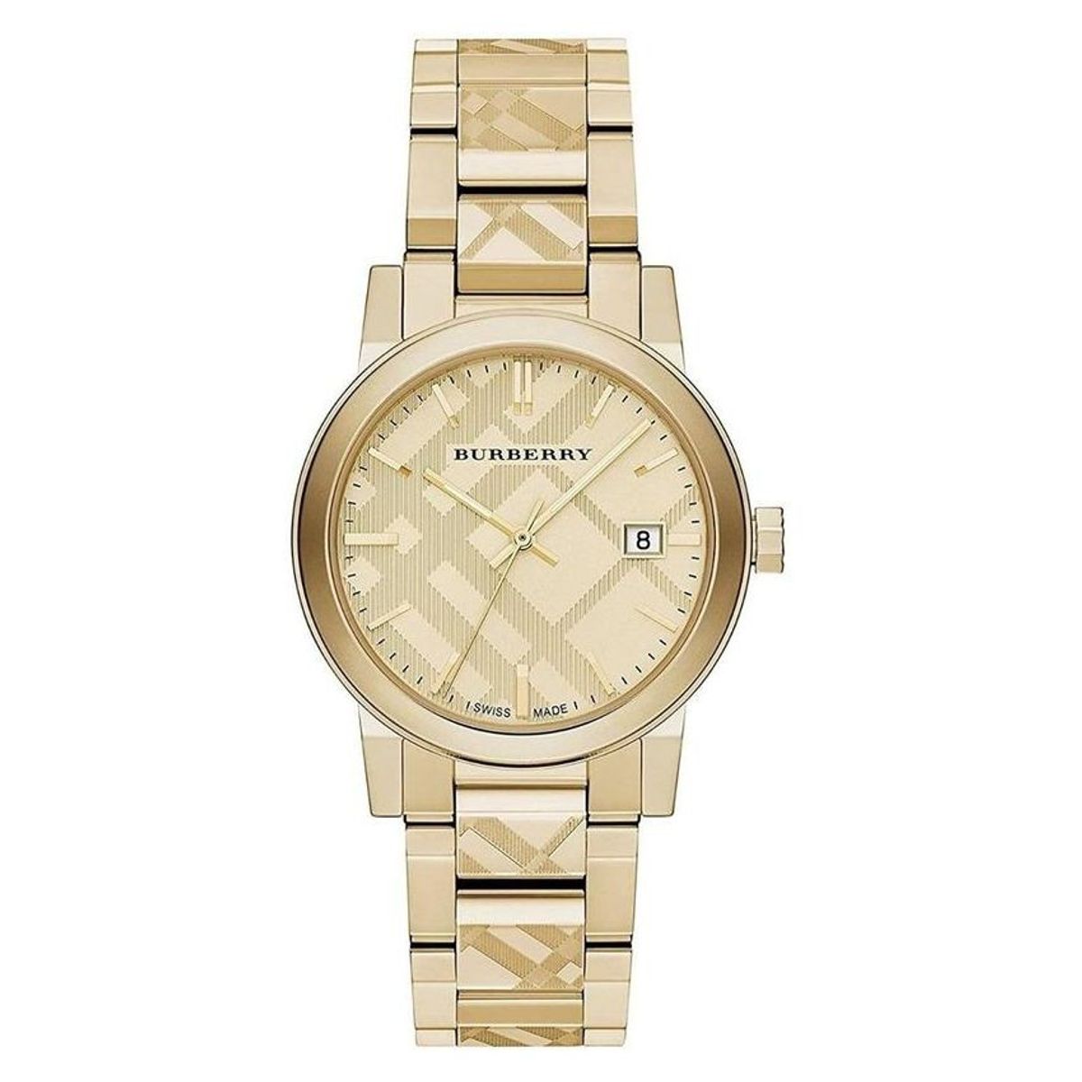 BURBERRY - Reloj Burberry Unisex Classic Bu9038 Dorado