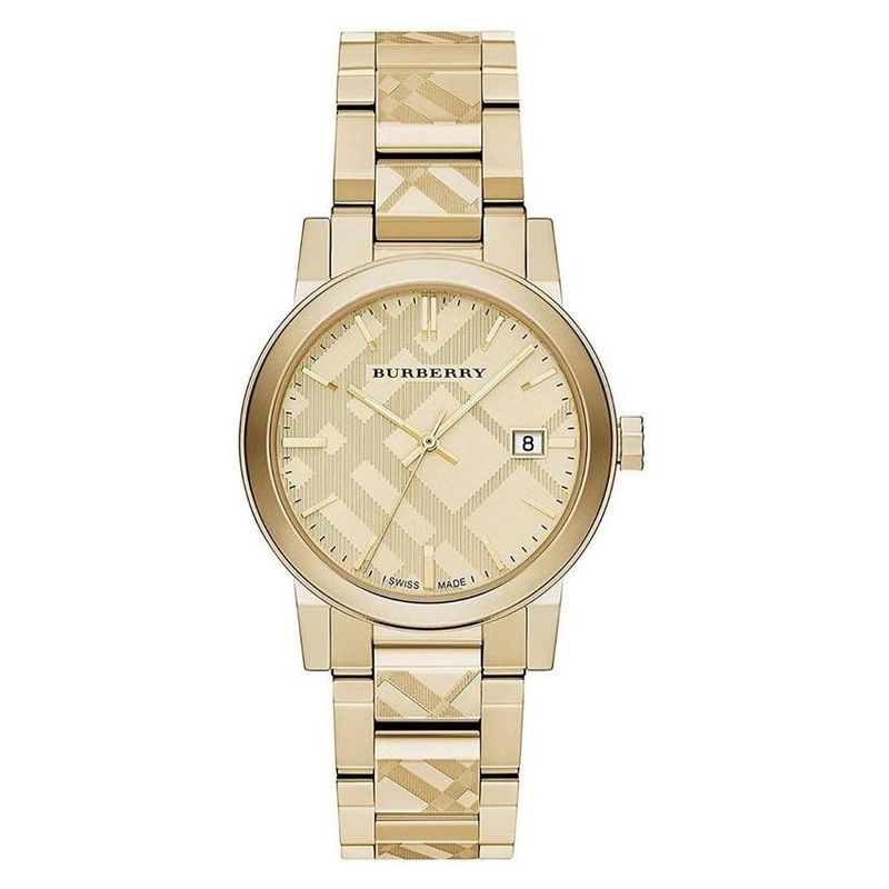 BURBERRY - Reloj Burberry Unisex Classic Bu9038 Dorado