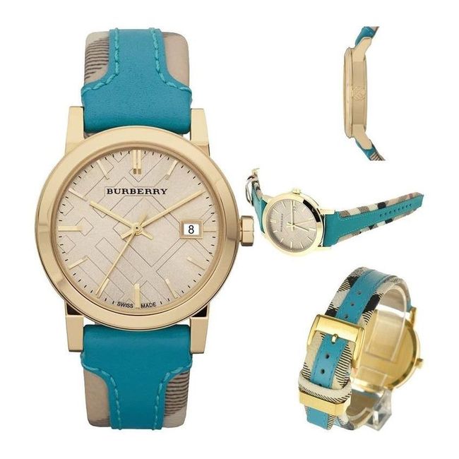 BURBERRY - Reloj Burberry Classic Bu9112 Dorado