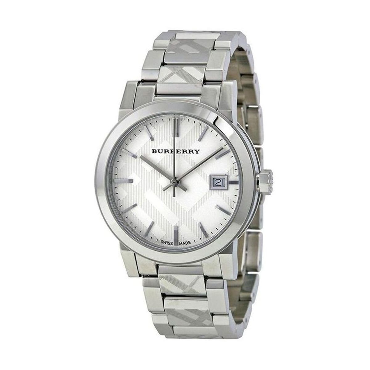 BURBERRY - Reloj Burberry Classic Bu9144 Plateado