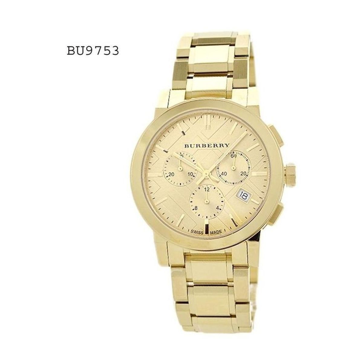 BURBERRY - Reloj Burberry Classic Bu9753 Dorado