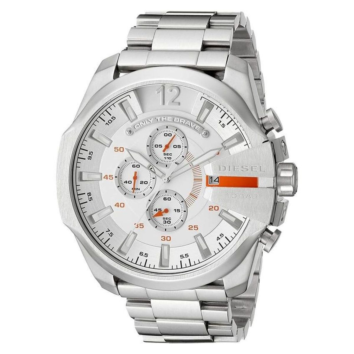 DIESEL - Reloj Diesel Mega Chief Dz4328 Plateado