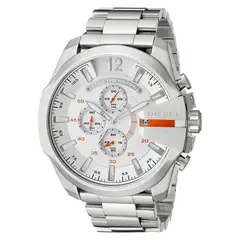 DIESEL - Reloj Mega Chief Dz4328 Plateado