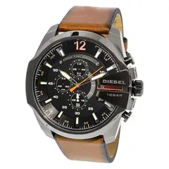 DIESEL - Reloj Mega Chief Dz4343 Café