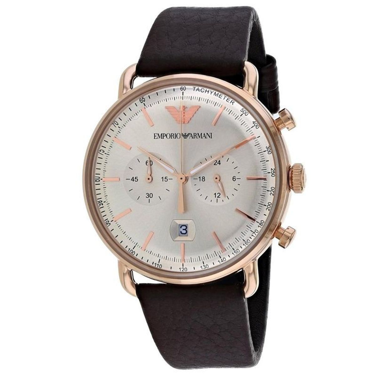 EMPORIO ARMANI - Reloj Emporio Armani Classic Ar11106 Café