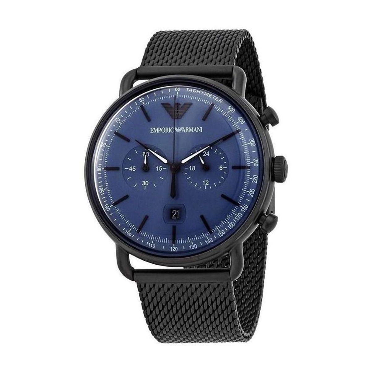 EMPORIO ARMANI - Reloj Emporio Armani Aviator Ar11201 Negro