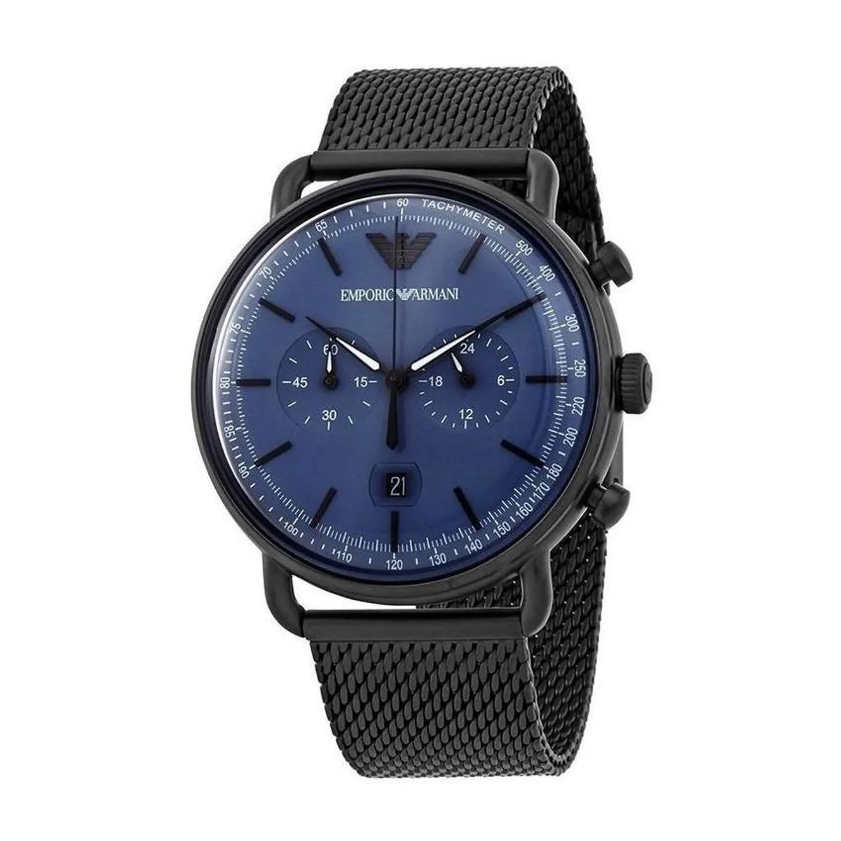 EMPORIO ARMANI - Reloj Emporio Armani Aviator Ar11201 Negro