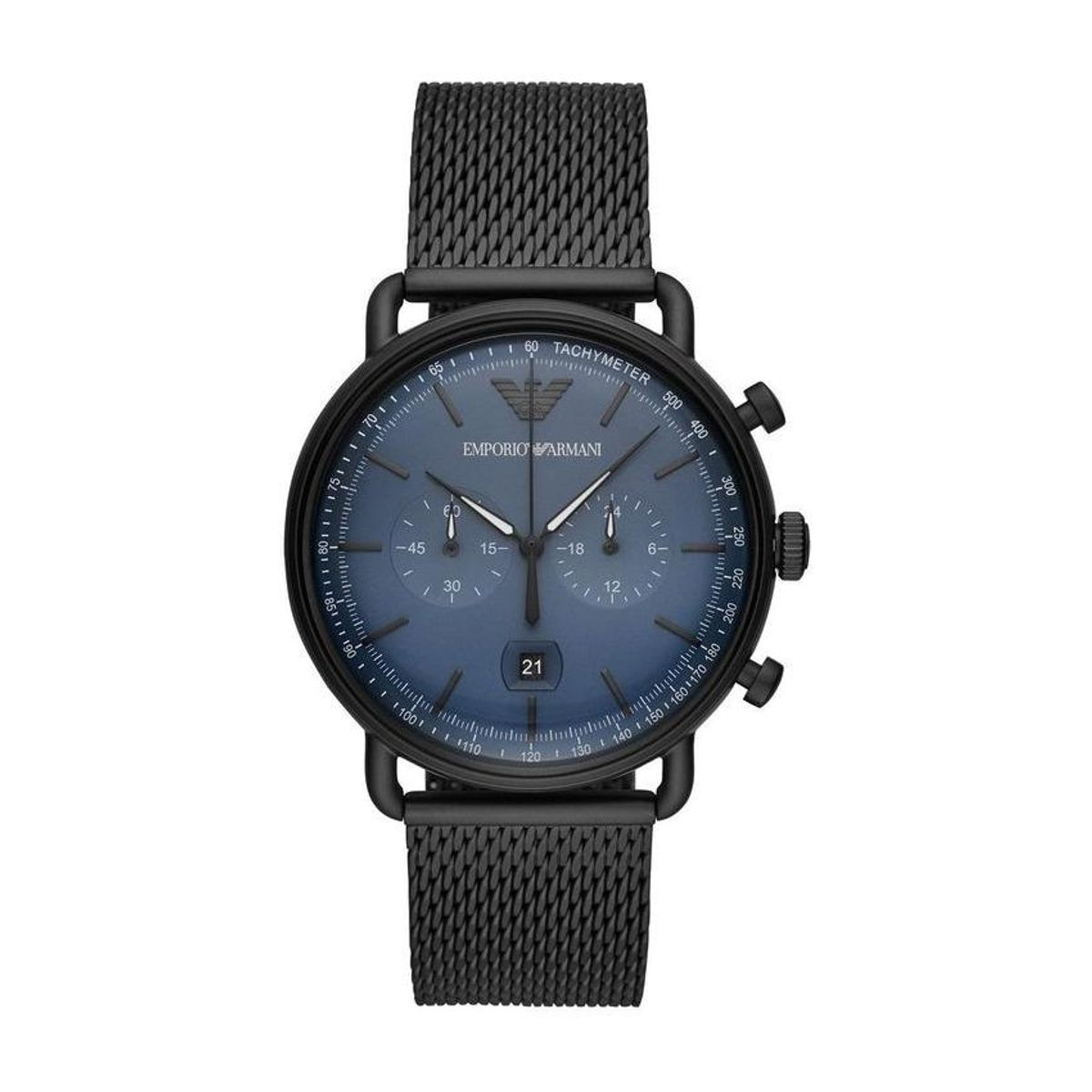 EMPORIO ARMANI - Reloj Emporio Armani Aviator Ar11201 Negro