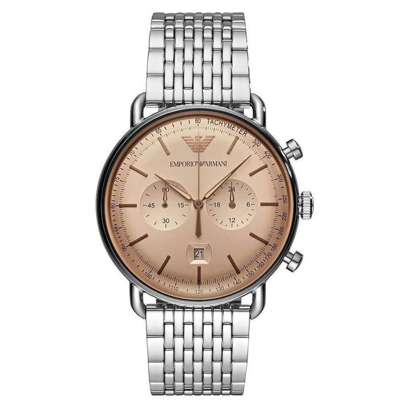 EMPORIO ARMANI - Reloj Emporio Armani Aviator Ar11239 Plateado