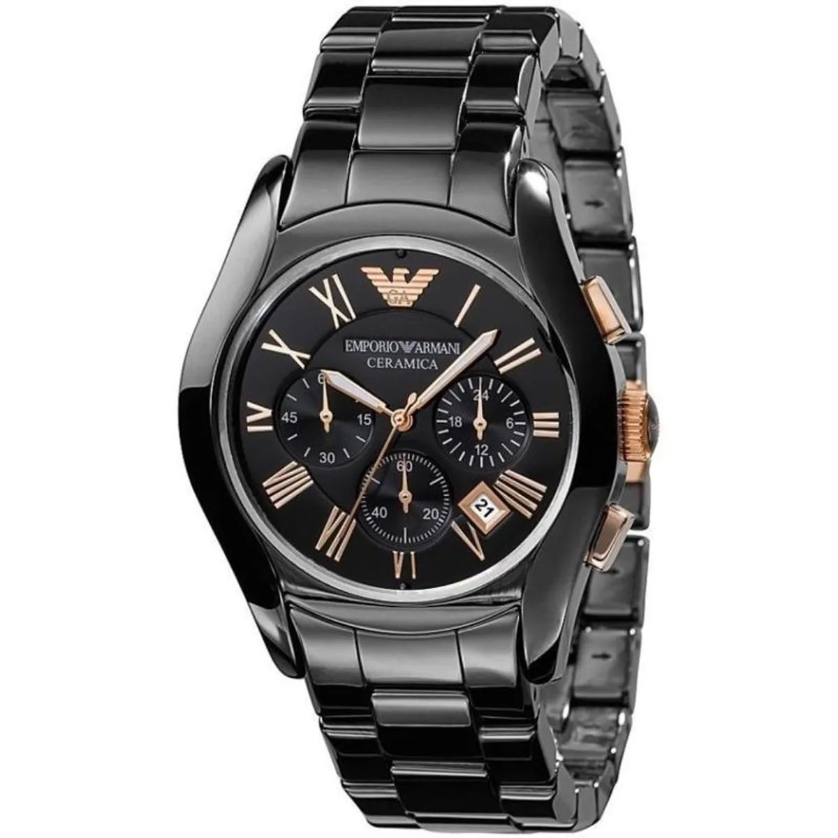 EMPORIO ARMANI - Reloj Emporio Armani Ceramica Ar1410 Negro