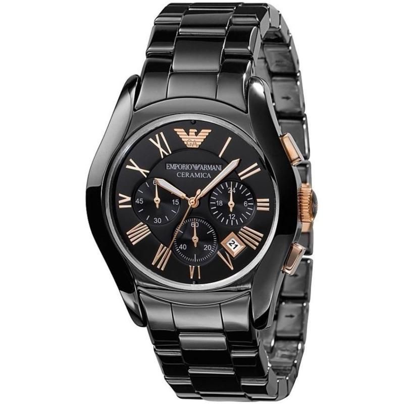 EMPORIO ARMANI - Reloj Emporio Armani Ceramica Ar1410 Negro