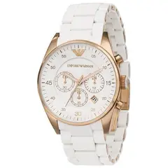 EMPORIO ARMANI - Reloj Sportivo AR5919 Blanco