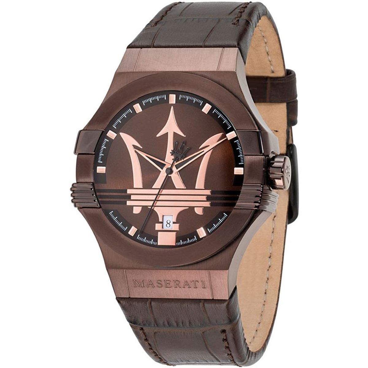 MASERATI - Reloj Maserati Potenza R8851108011 Café