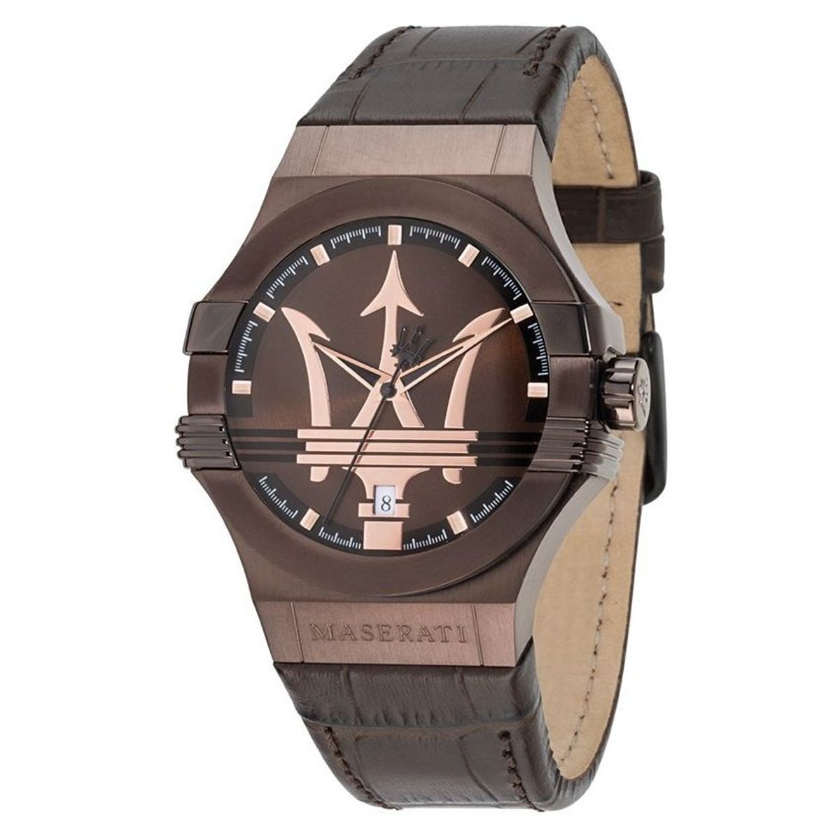 MASERATI - Reloj Maserati Potenza R8851108011 Café