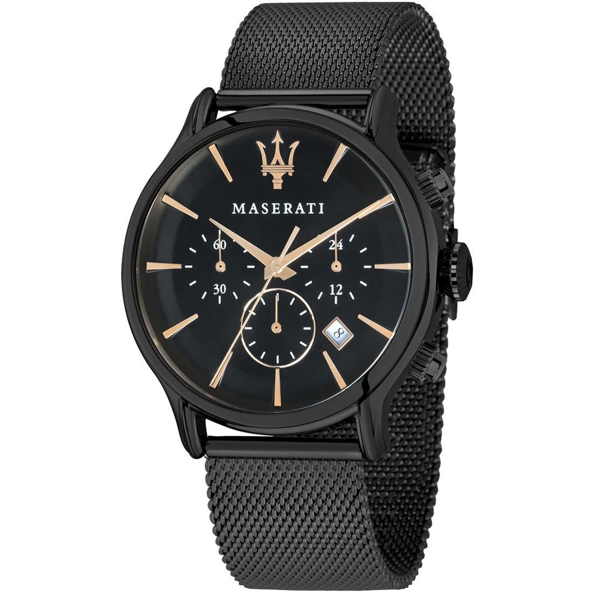 MASERATI - Reloj Maserati Epoca R8873618006 Negro