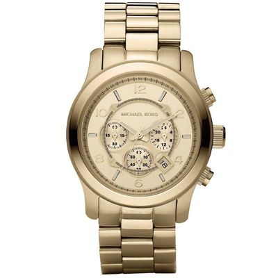 Imagen 2 del producto Reloj Oversized Runway MK8077 Dorado