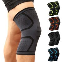 Rodillera Deportiva Ortopédica Soporte Cobre Artritis Un Par Negro M