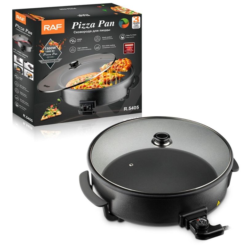 RAF - HORNO DE PIZZA ELECTRICO PORTATIL DE 40CM RAF-5405