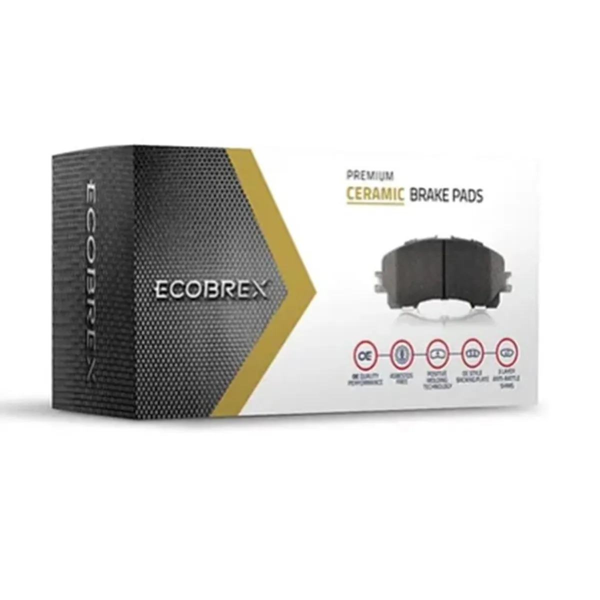 GENERICO - PASTILLAS DE FRENOS DELANTERAS MG ZS CERAMICA