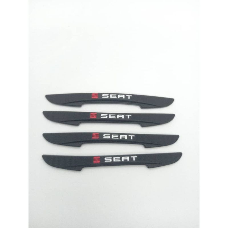 GENERICO - 4 topes puertas tira goma anticolision retrovisor SEAT