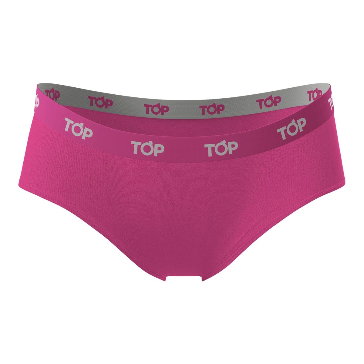 TOP - Calzón Pantaletas Algodón Con Elástico Pack 3 C2 TOP