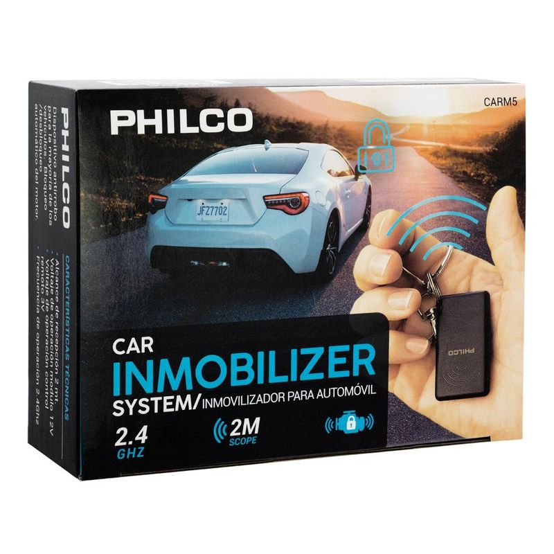PHILCO - INMOBILIZADOR DE AUTO - Negro
