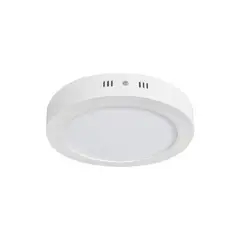 UNILUX - Panel LED Circular Sobrepuesto 6W Luz Blanco Neutro