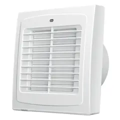 BLAUBERG - Extractor de aire 4'' AUTO 100 T persiana antirretorno automática y temporizador