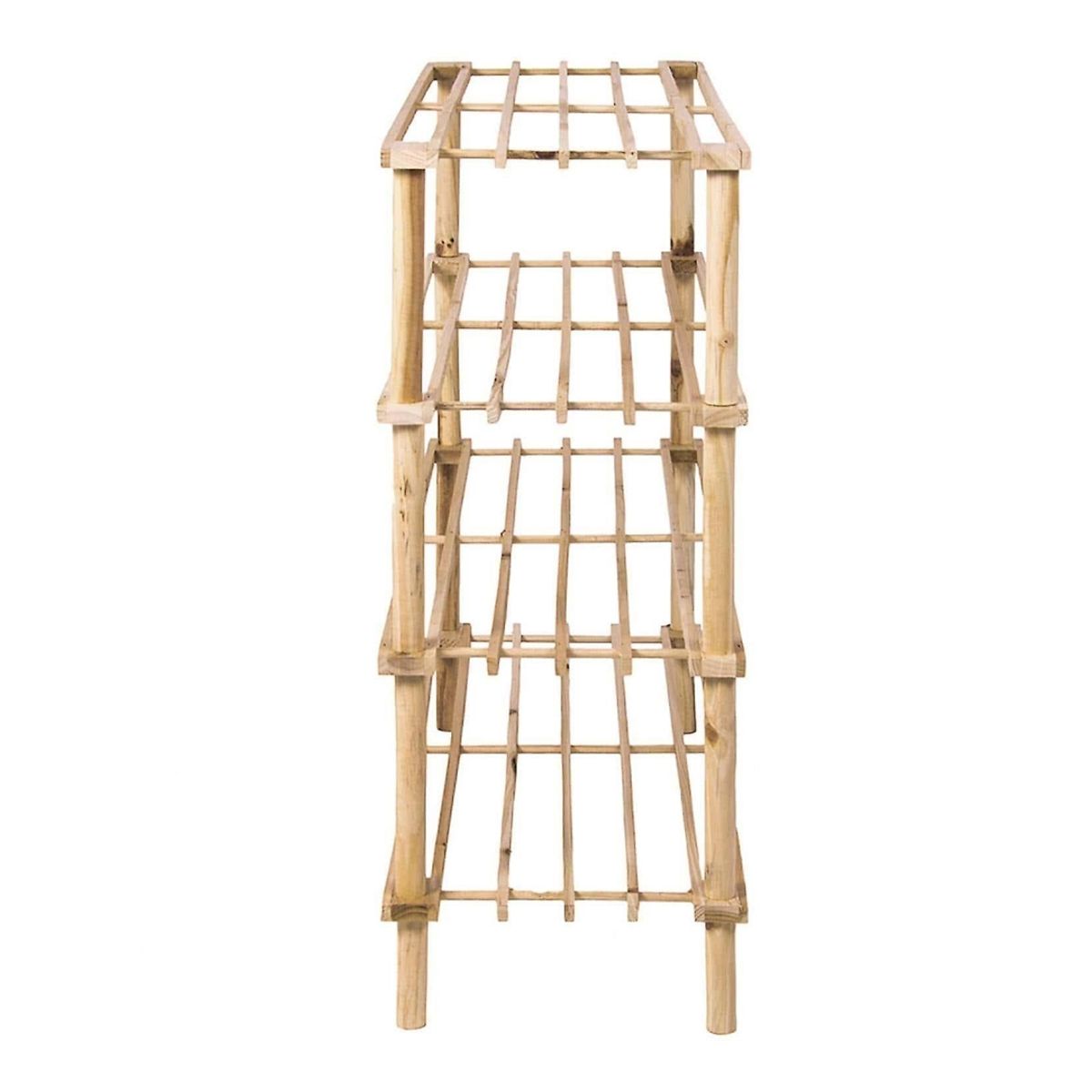 NEWTREE - Zapatero De Madera 4 Pisos 62,5x26x67,5cm
