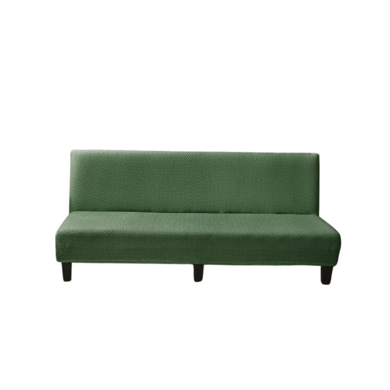 GENERICO - Funda Futones  Elástica Texturizada 2 Cuerpos Verde Olivo