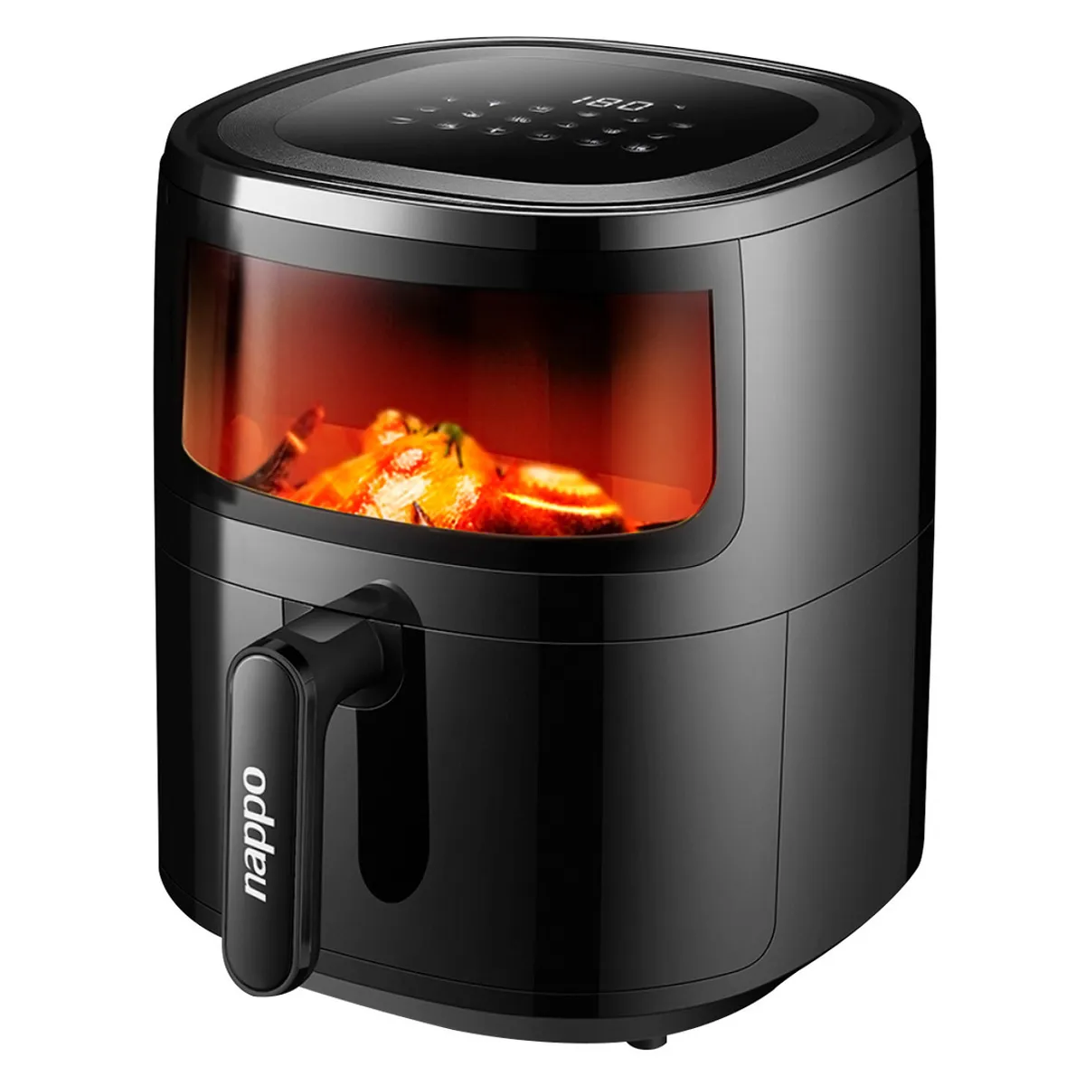 NAPPO - Freidora de Aire Digital Nappo 5.7 Litros con Visor 1500w