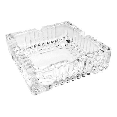 Imagen 2 del producto Set 3 Ceniceros Cristal Tallado 14x3 CM