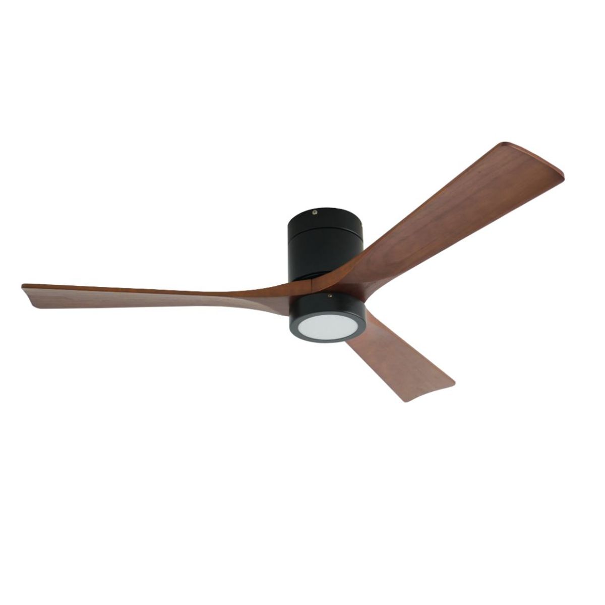 PRIMATERM - Ventilador Techo Oslo Café con Iluminación Led 3 Colores 52” PRIMATERM