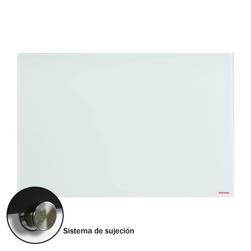 DATA ZONE - PIZARRA DE VIDRIO PARED 60X90 BLANCA