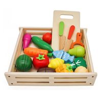 SET FRUTAS Y VERDURAS DIDÁCTICO