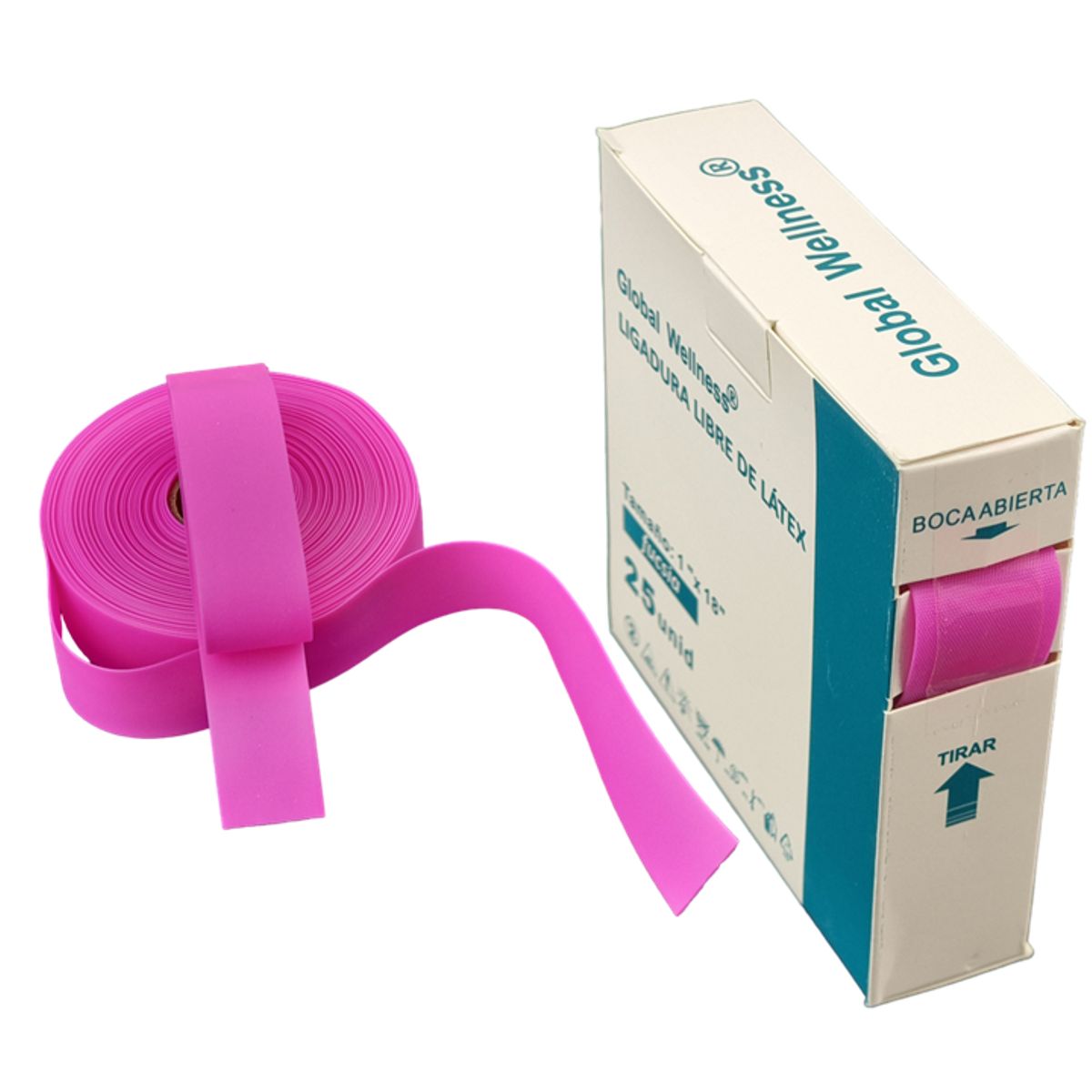 NIPRO - Ligadura Torniquete Vacuette Libre De Latex * 25 Unidades