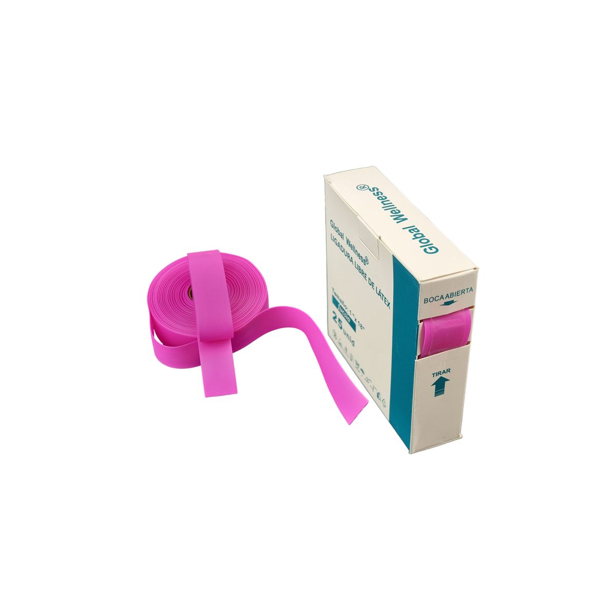 NIPRO - Ligadura Torniquete Vacuette Libre De Latex * 25 Unidades