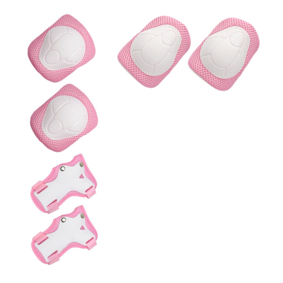 KANGGU - PACK RODILLERAS CODERAS Y MUÑEQUERAS - ROSADO
