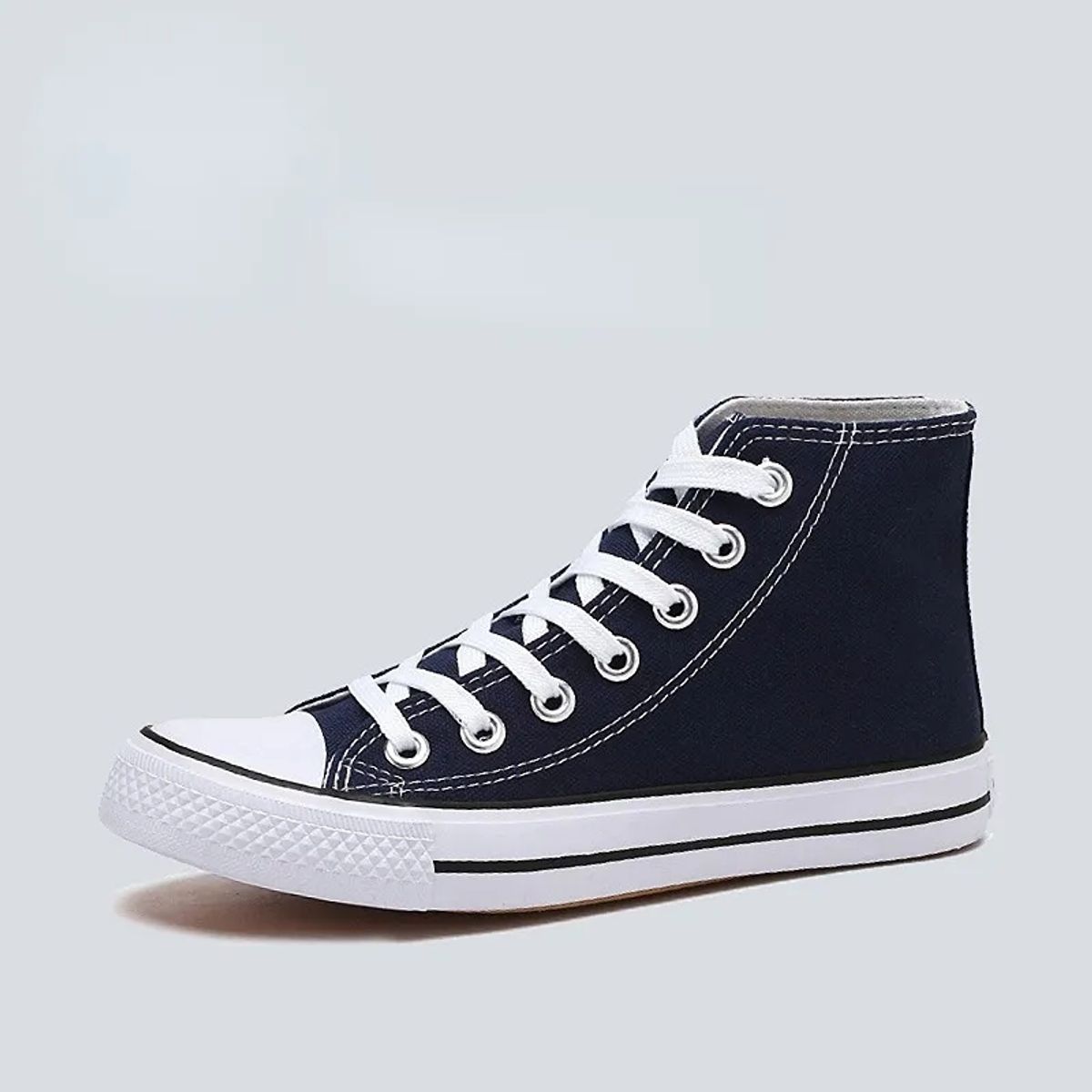 GENERICO - Zapatillas De Lona Con Caña Mujer Urbanas-casual Colores