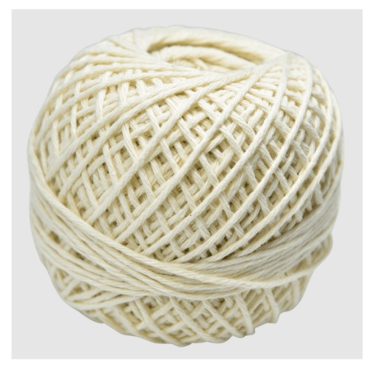 GENERICO - Pack De 3 Hilo De Algodón En Color Crudo Pitilla