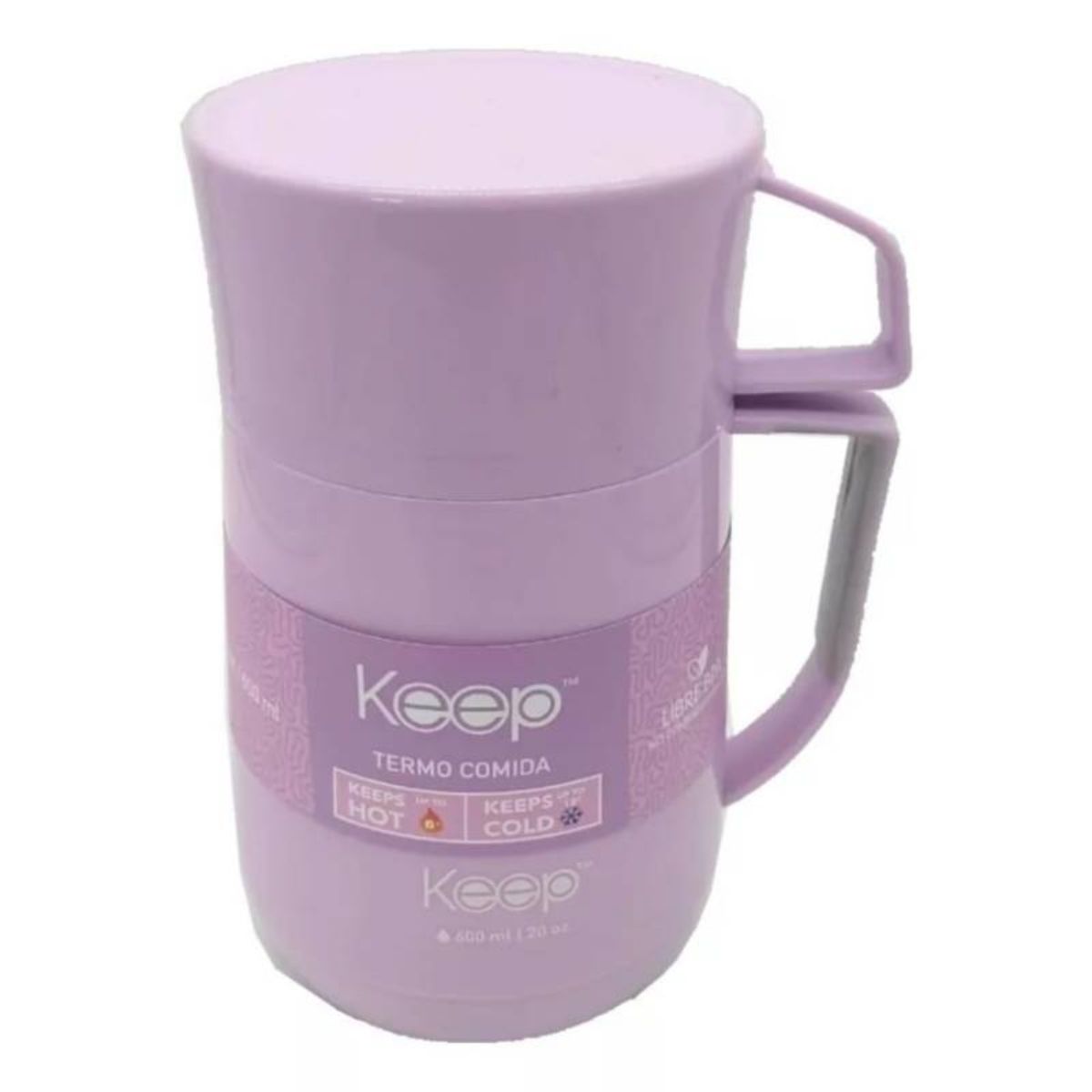 KEEP - TERMO DE COMIDA PP 600ML KEEP MORADO