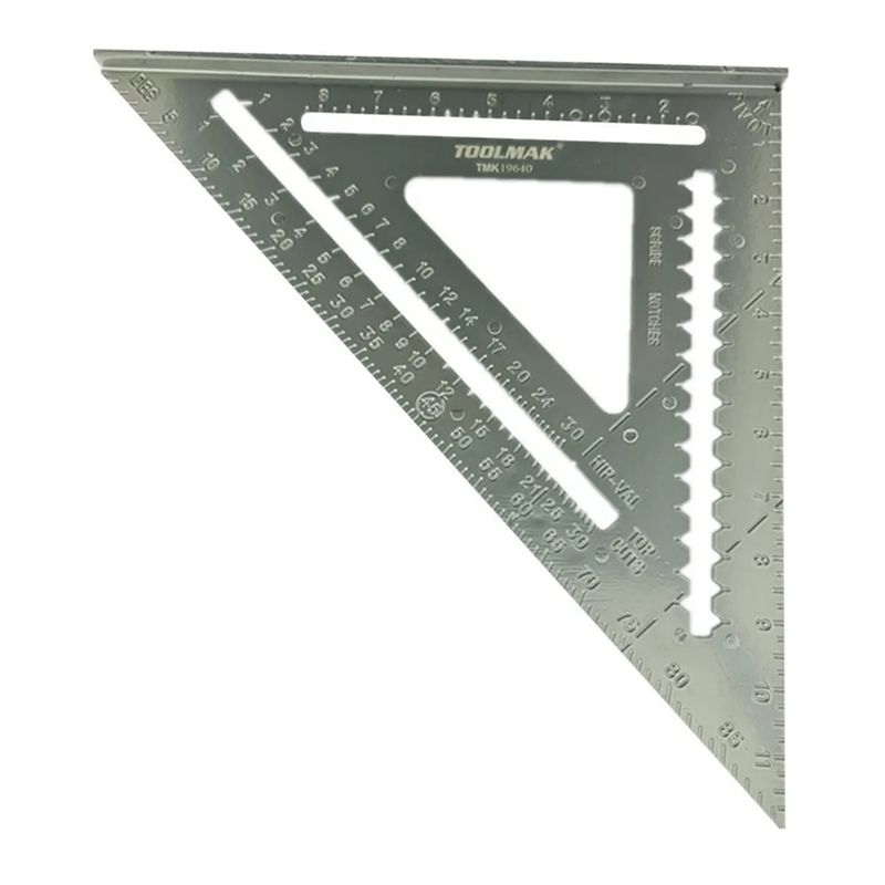 GENERICO - Escuadra Talon Rápida 12 Pulgadas Toolmak