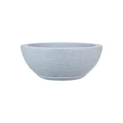 FLORIDIS - MACETERO GRIS CLARO BOWL 13CM ALTO CON PLATO