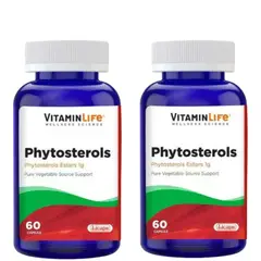 VITAMIN LIFE - PACK 2 PHYTOSTEROLS 120 CÁPSULAS EN TOTAL