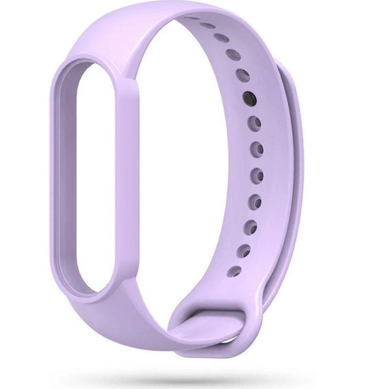 GENERICO - Correa De Silicona Colores Para Xiaomi Mi Band 5 Y 6 Lavanda