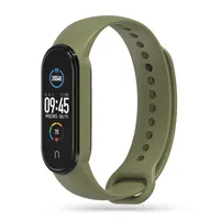 Correa De Silicona Colores Para Xiaomi Mi Band 5 Y 6 Verde
