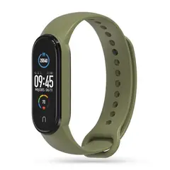 GENERICO - Correa De Silicona Colores Para Xiaomi Mi Band 5 Y 6 Verde