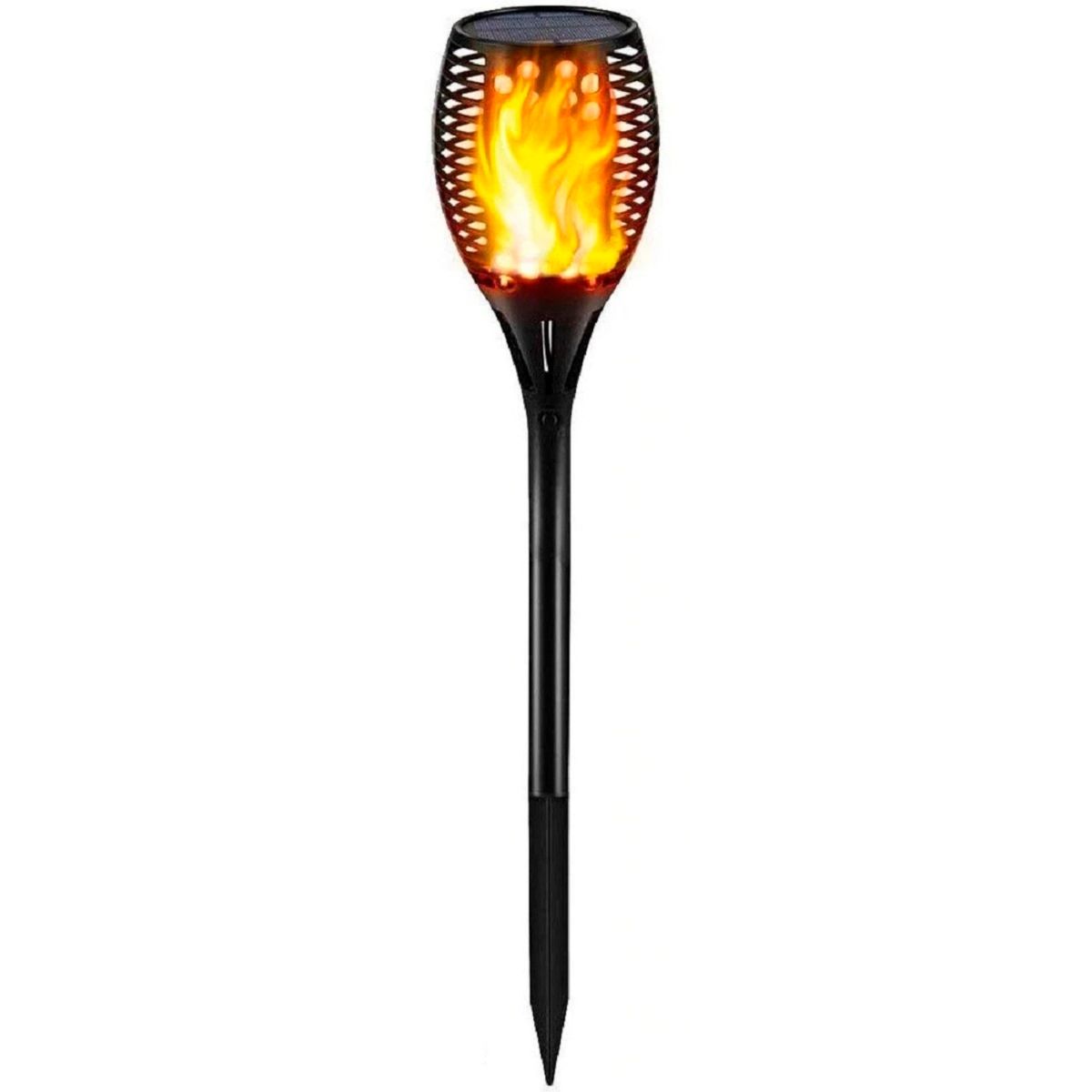 GENERICO - Lampara Solar Exterior Antorcha Para Jardin Solar