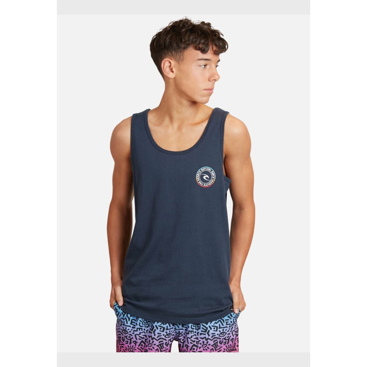 RIP CURL - Polera S/M Marino Juvenil Hombre Ripcurl